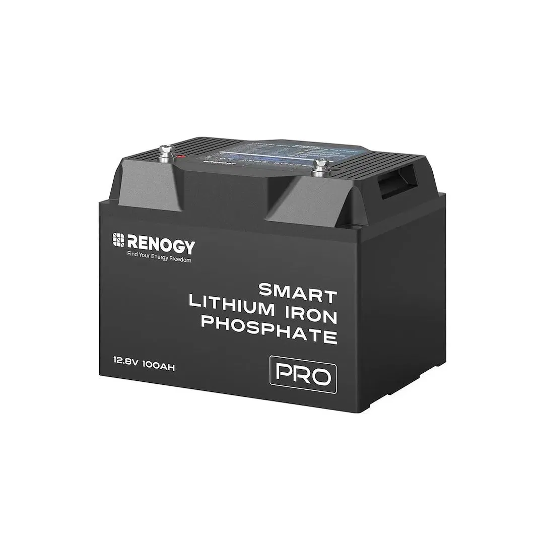 RBT12100LFP-BT-G1-US – RENOGY Battery, Group 24 12 Volt Top Terminals Smart Lithium Iron Phosphate Style (LiFePO4) De...